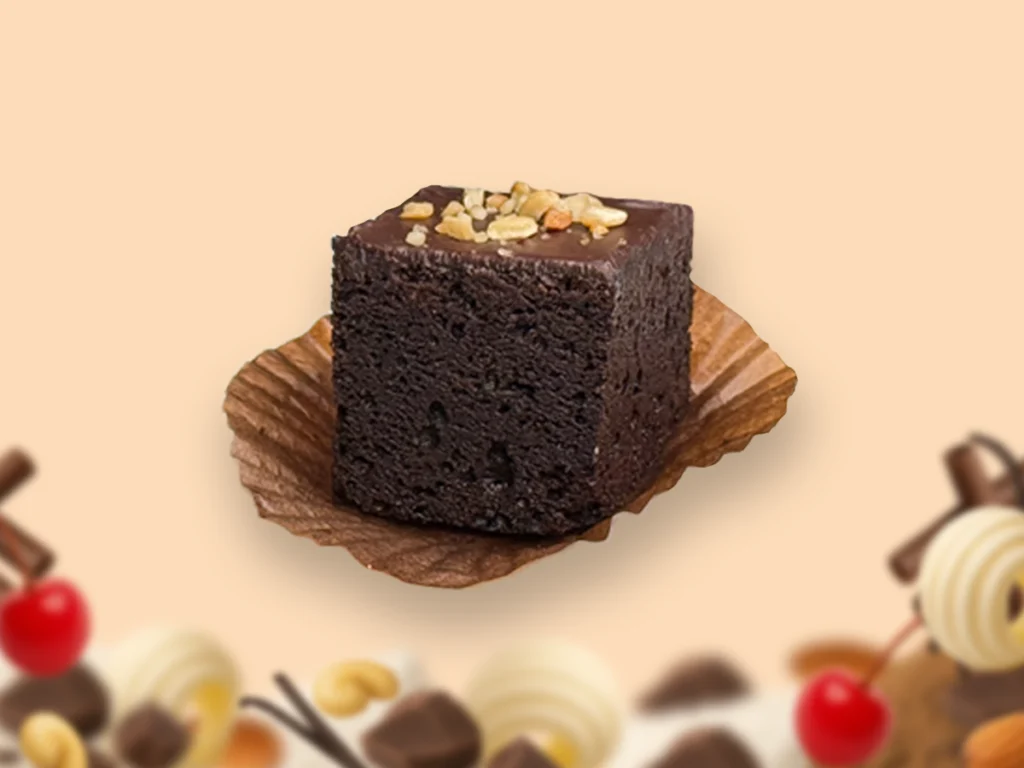 Rich, fudgy chocolate brownies from Asiri Bake House.