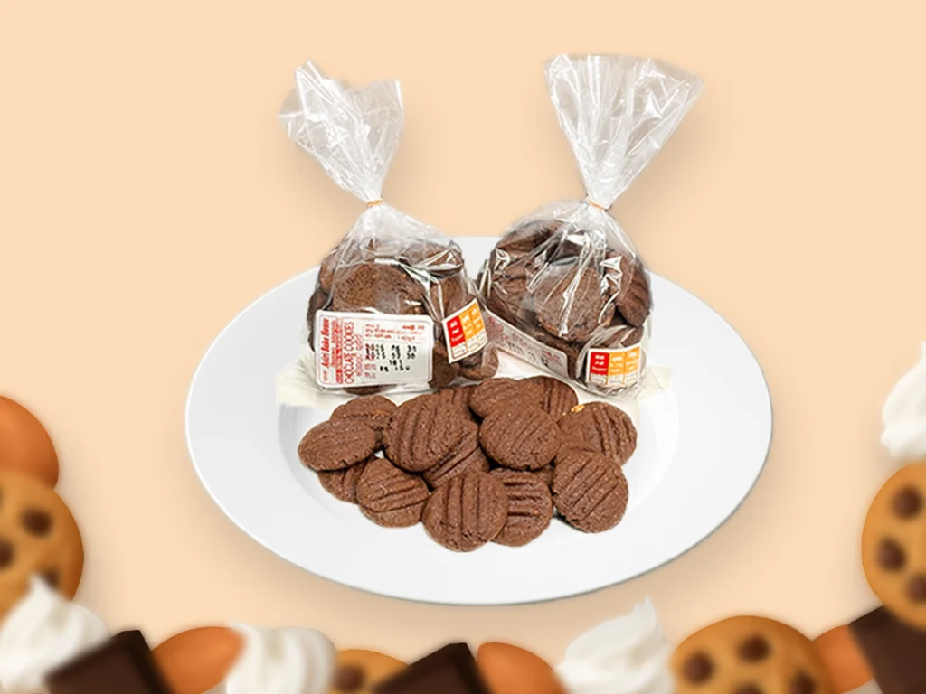 Rich chocolate cookies from Asiri Bake House.